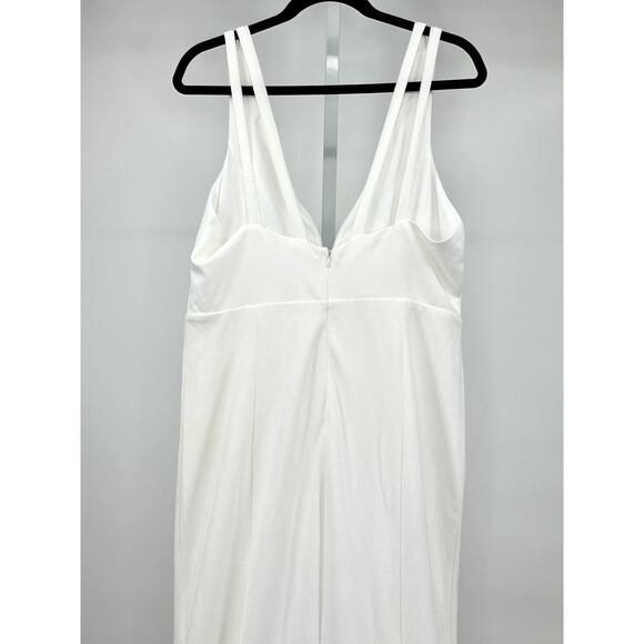 Lulu's Forever Crush White Mermaid Maxi Dress XL‎ - Picture 8 of 11